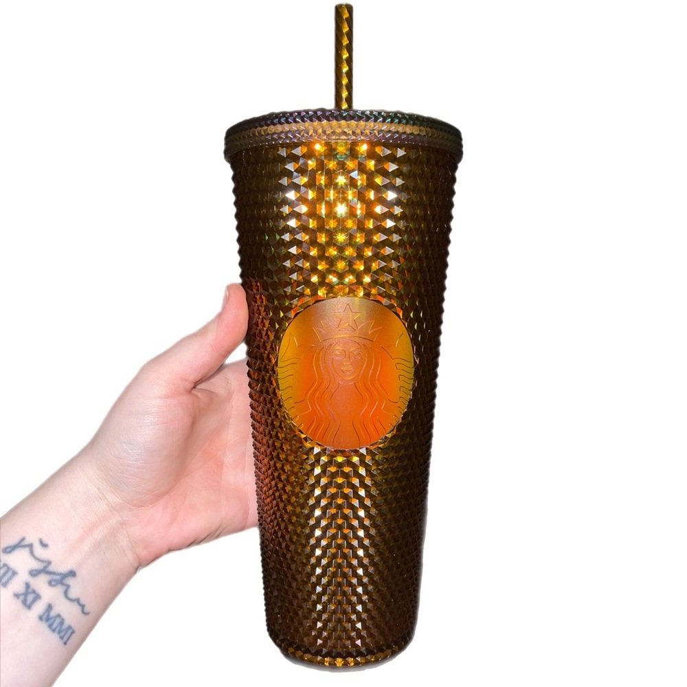 Starbucks Gold Studded Tumbler
